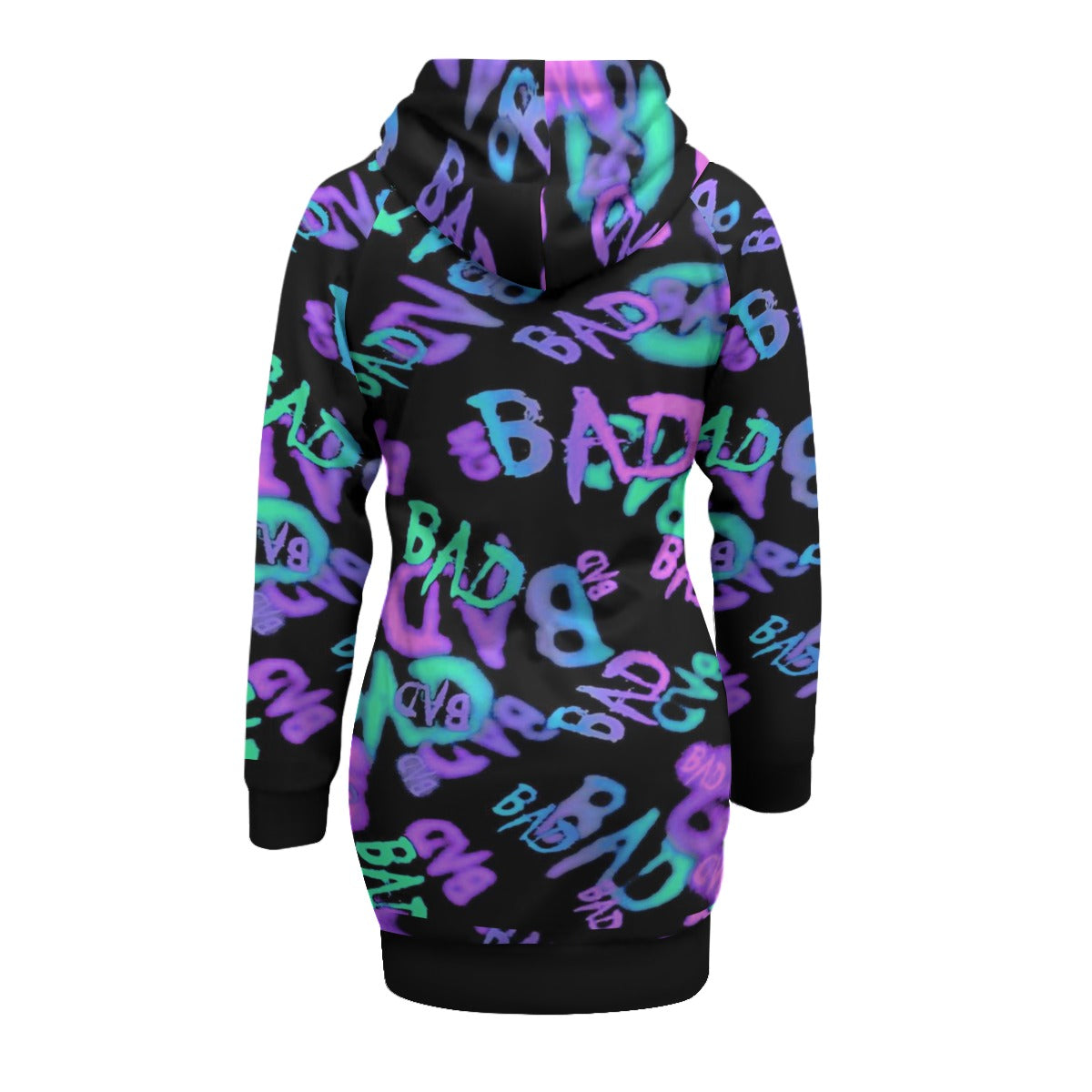 Baddies Only Women's Pullover Hoodie With Raglan Sleeve