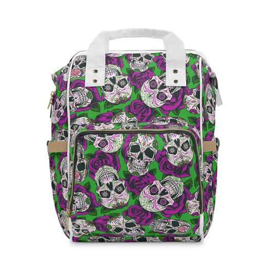 Skulls & Roses Multifunctional Backpack
