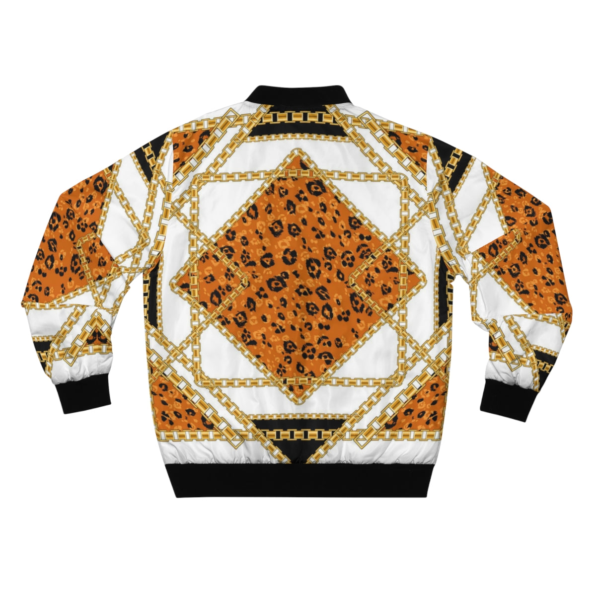 Bellafontes Animal Print Bomber Jacket