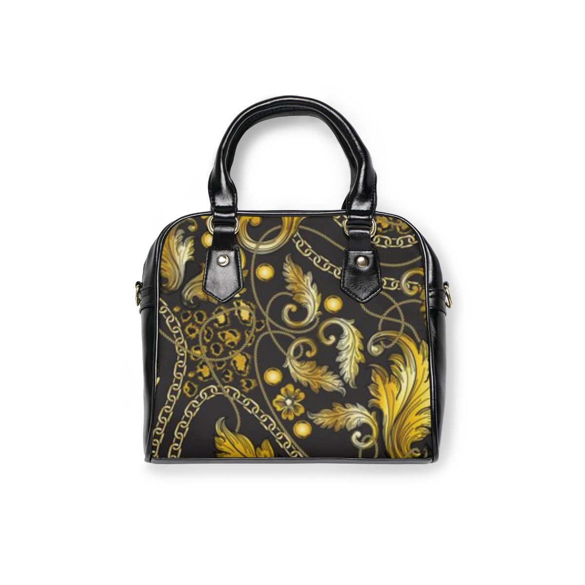 Golden Chains Shoulder Handbag