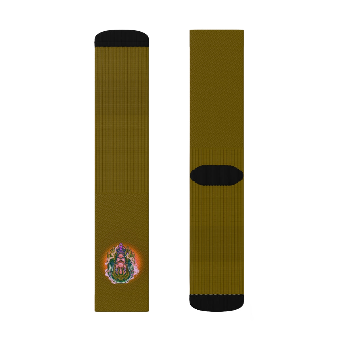 Stoners Only Lion Listening To Music Crew Socks