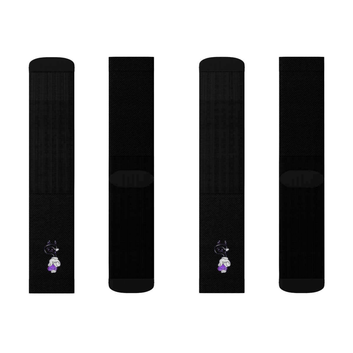 Purple Blood Diamond Crew Socks