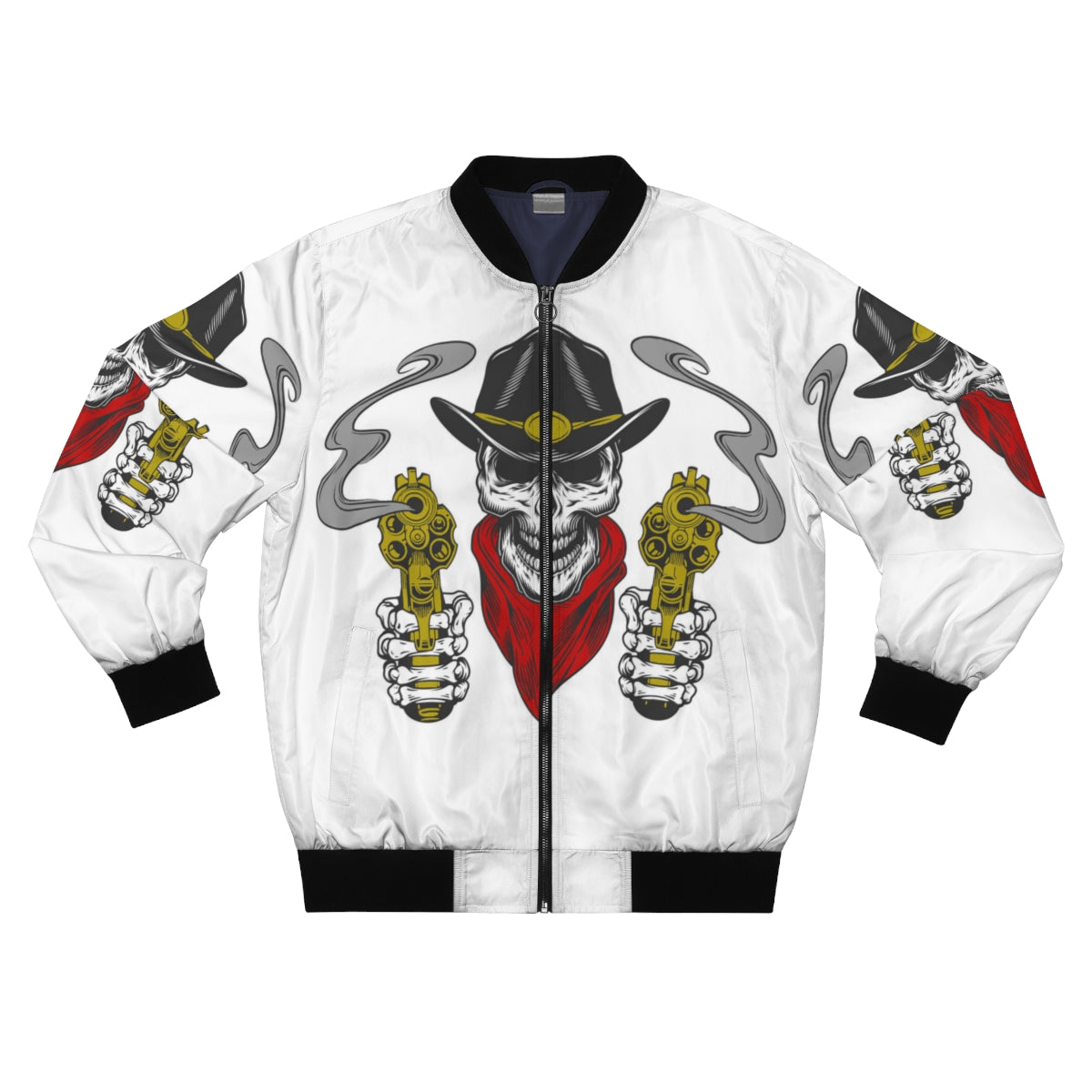 Skull Gang Outlaw Bomber Jacket