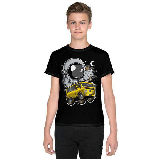 Astronaut Status Racer Boys T-shirt