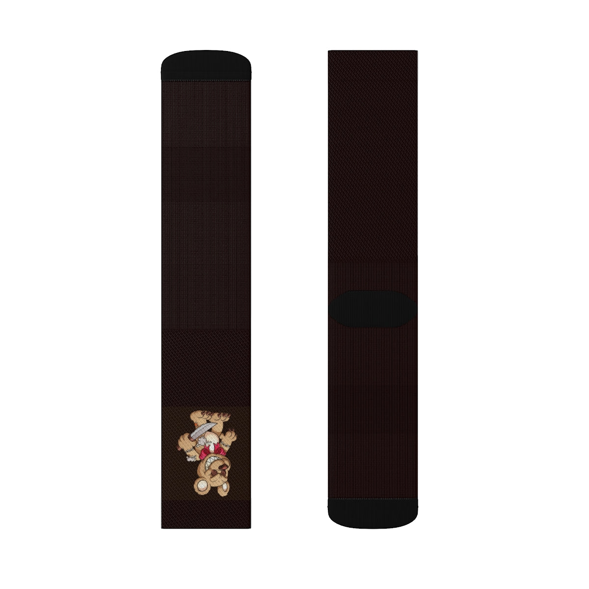 Evil Teddy Bear Crew Socks
