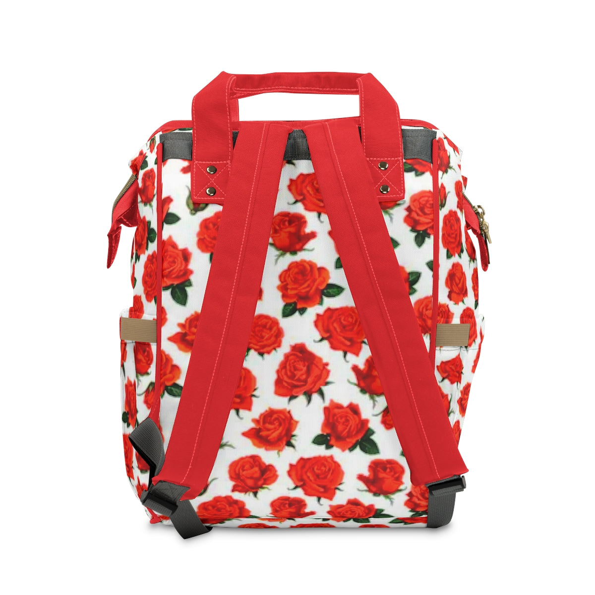 Red Roses Multifunctional Backpack