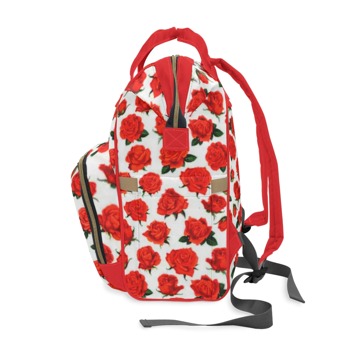 Red Roses Multifunctional Backpack