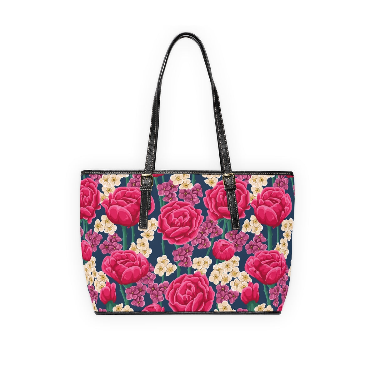 Beautiful Roses PU Leather Shoulder Bag