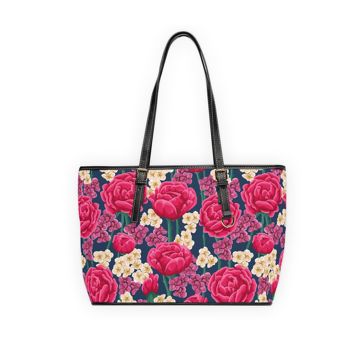 Beautiful Roses PU Leather Shoulder Bag