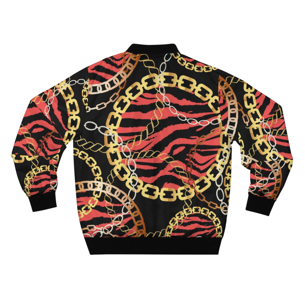 Bellafontes Animal Print Bomber Jacket