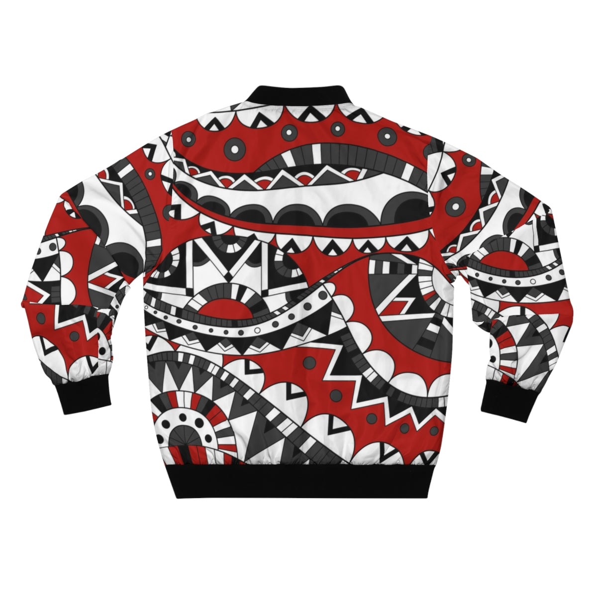 Abstract Bomber Jacket