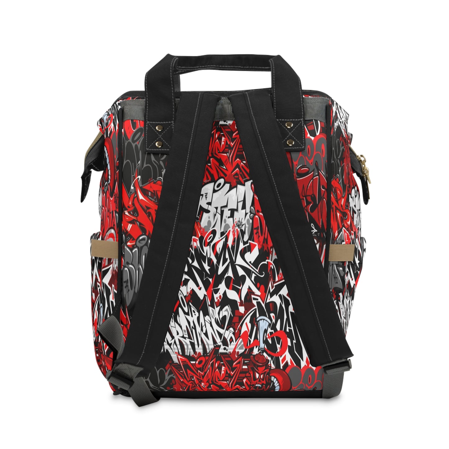 Graffiti Style Multifunctional Backpack