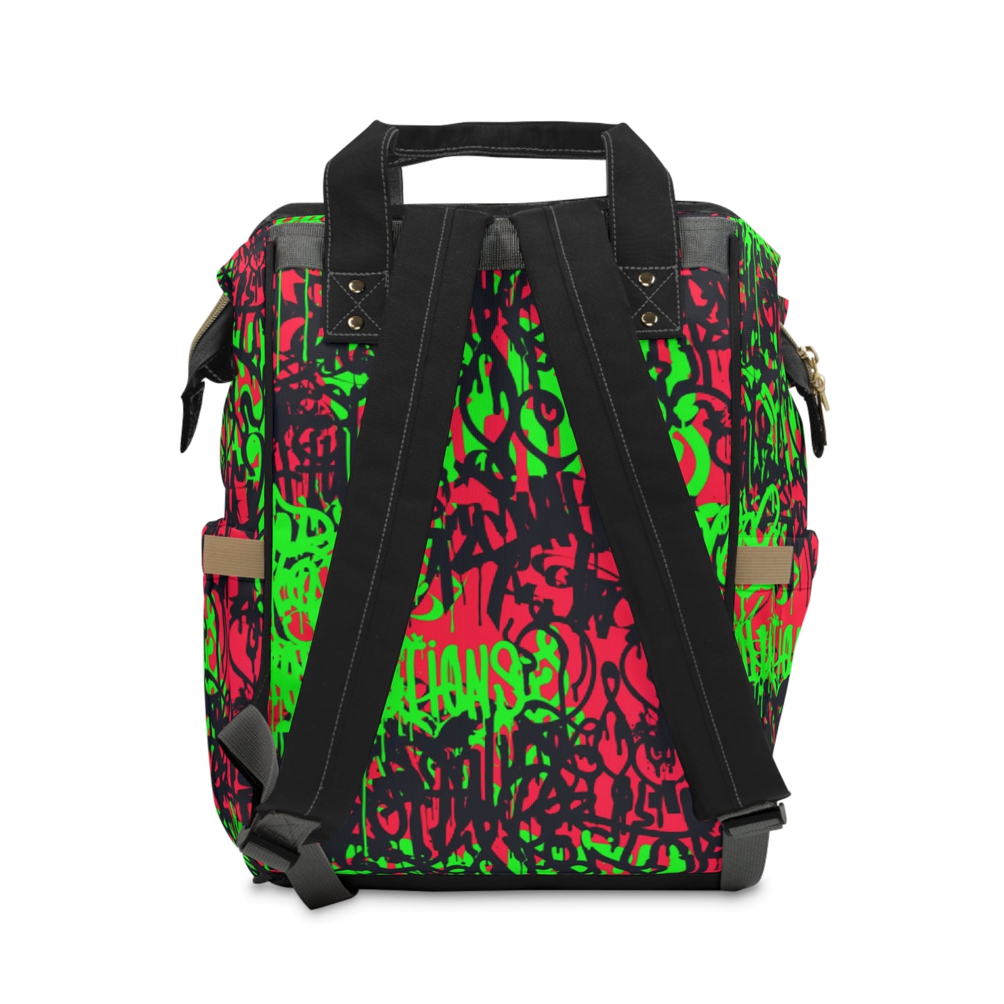 Graffiti Style Multifunctional Backpack