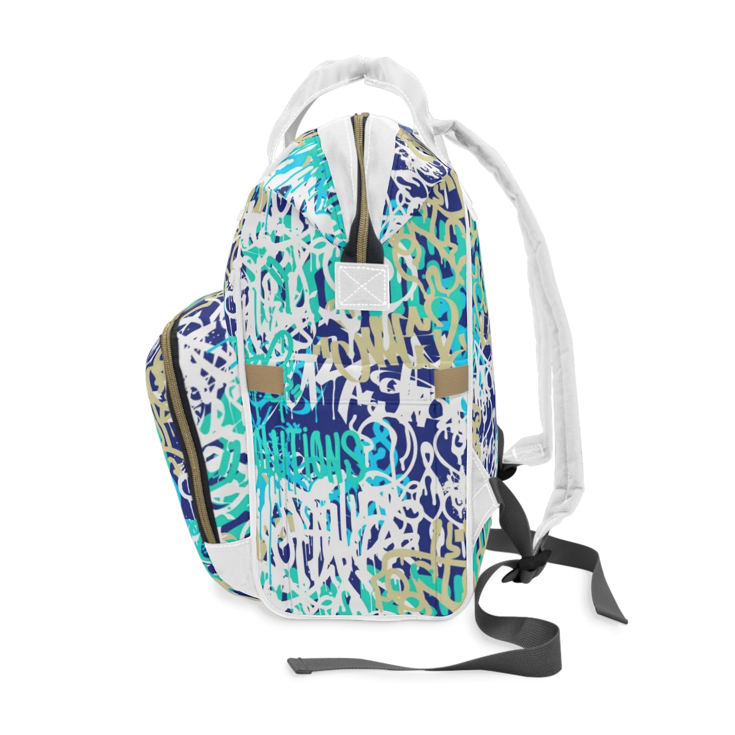 Graffiti Style Multifunctional Backpack