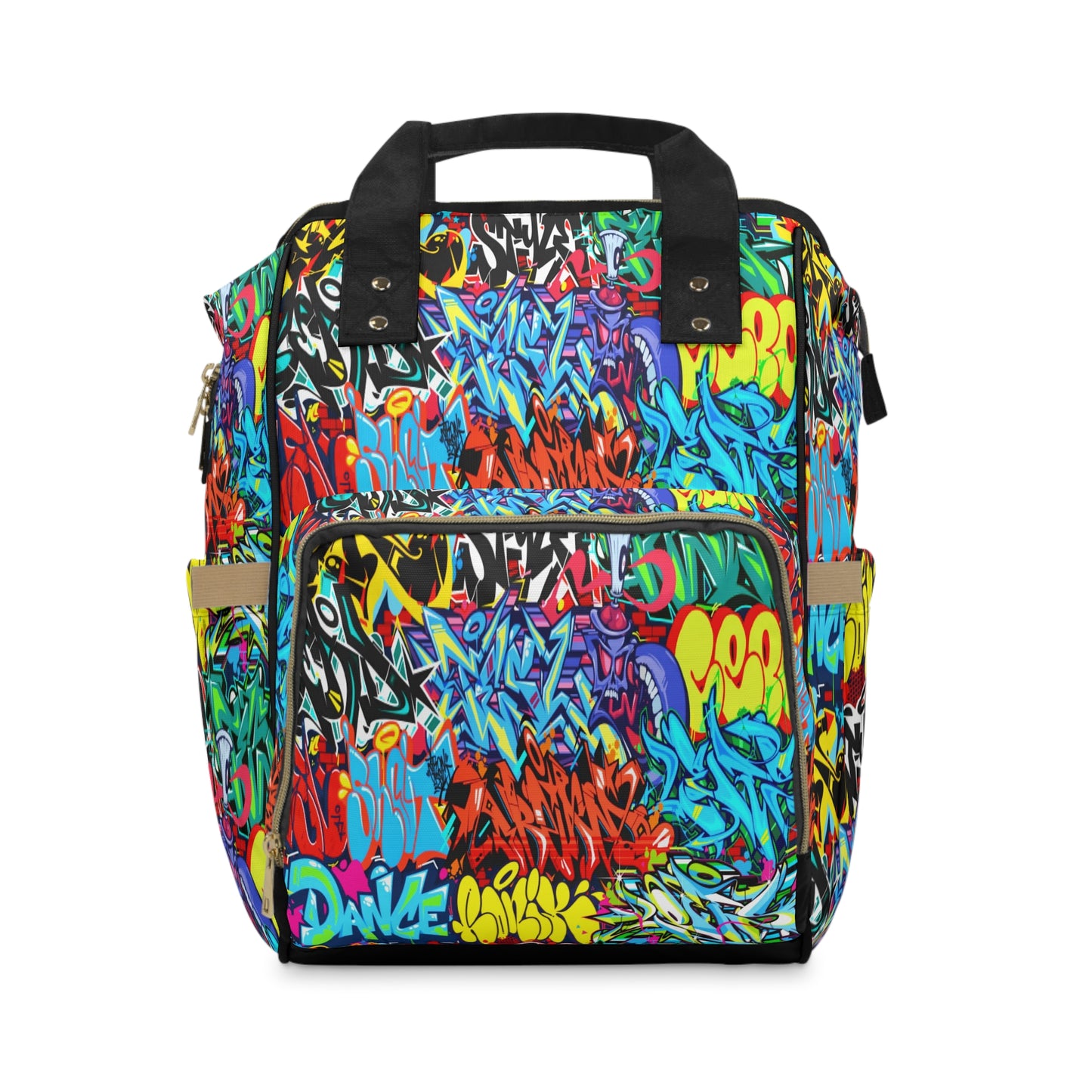 Graffiti Style Multifunctional Backpack