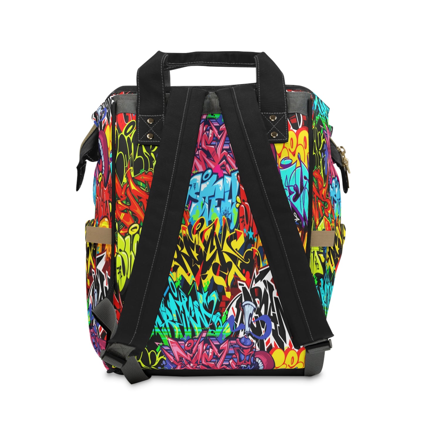 Graffiti Style Multifunctional Backpack