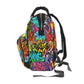 Graffiti Style Multifunctional Backpack