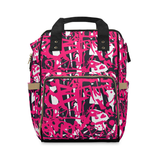 Graffiti Style Multifunctional Backpack