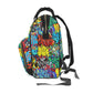 Graffiti Style Multifunctional Backpack