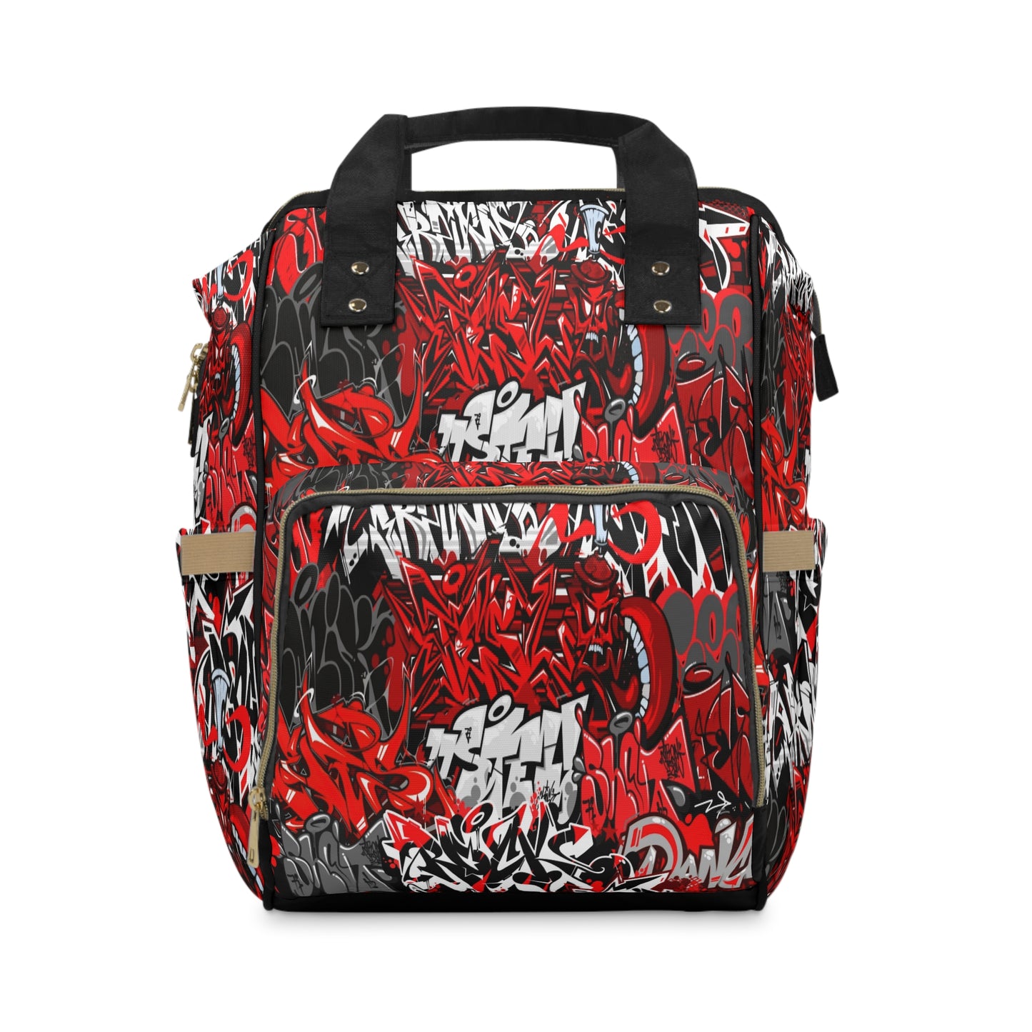 Graffiti Style Multifunctional Backpack