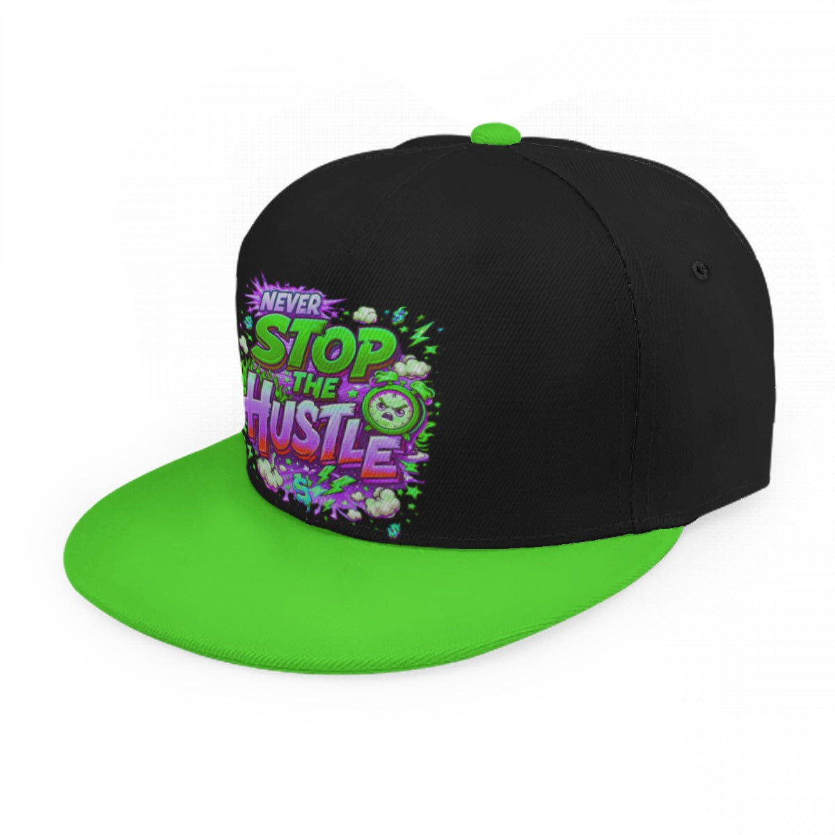 Never Stop The Hustle Snap Back
