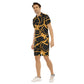 Men's Golden Chains Short Sleeve Shirt Set