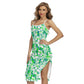Beach Vibes Back Cross Cami Dress