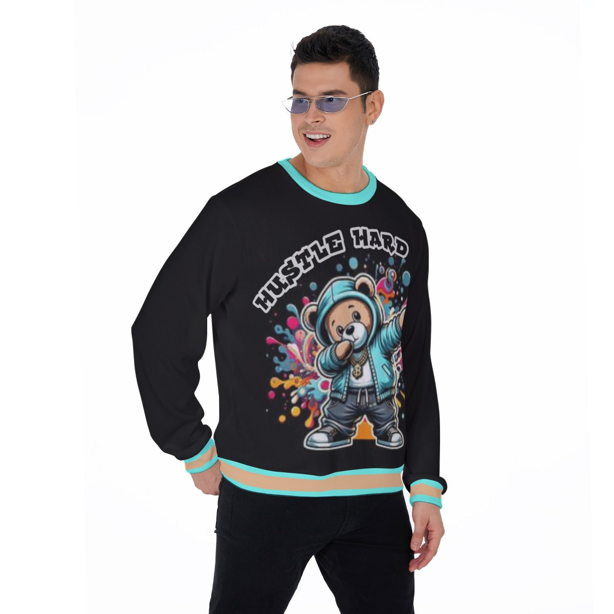 Hustle Hard Men's Thicken Sweater