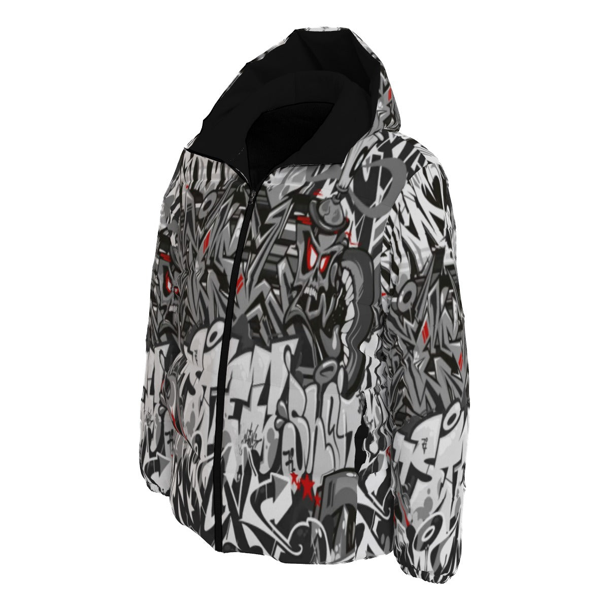 Graffiti Style Winter Time Jacket Unisex