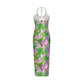 Women's Tropic Summer Vibes Sexy Hollow Cami Dress