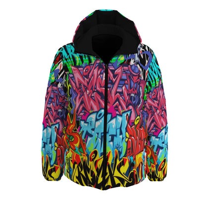 Graffiti Style Winter Time Jacket Unisex