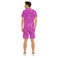 Men's Beach Vibes Short Sleeve Shirt Set