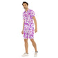 Men's Beach Vibes Short Sleeve Shirt Set