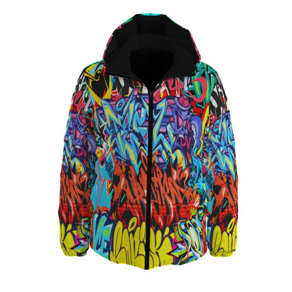 Graffiti Style Winter Time Jacket Unisex