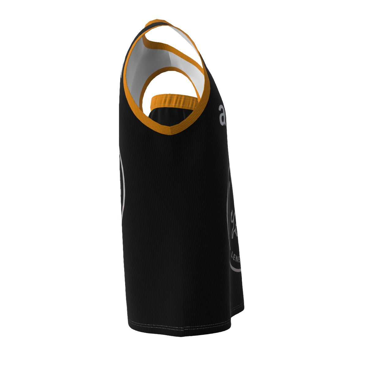 Black MCI 5 Amazon V Neck Basketball Suit