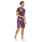 Men's Floral Short Sleeve Shirt Set