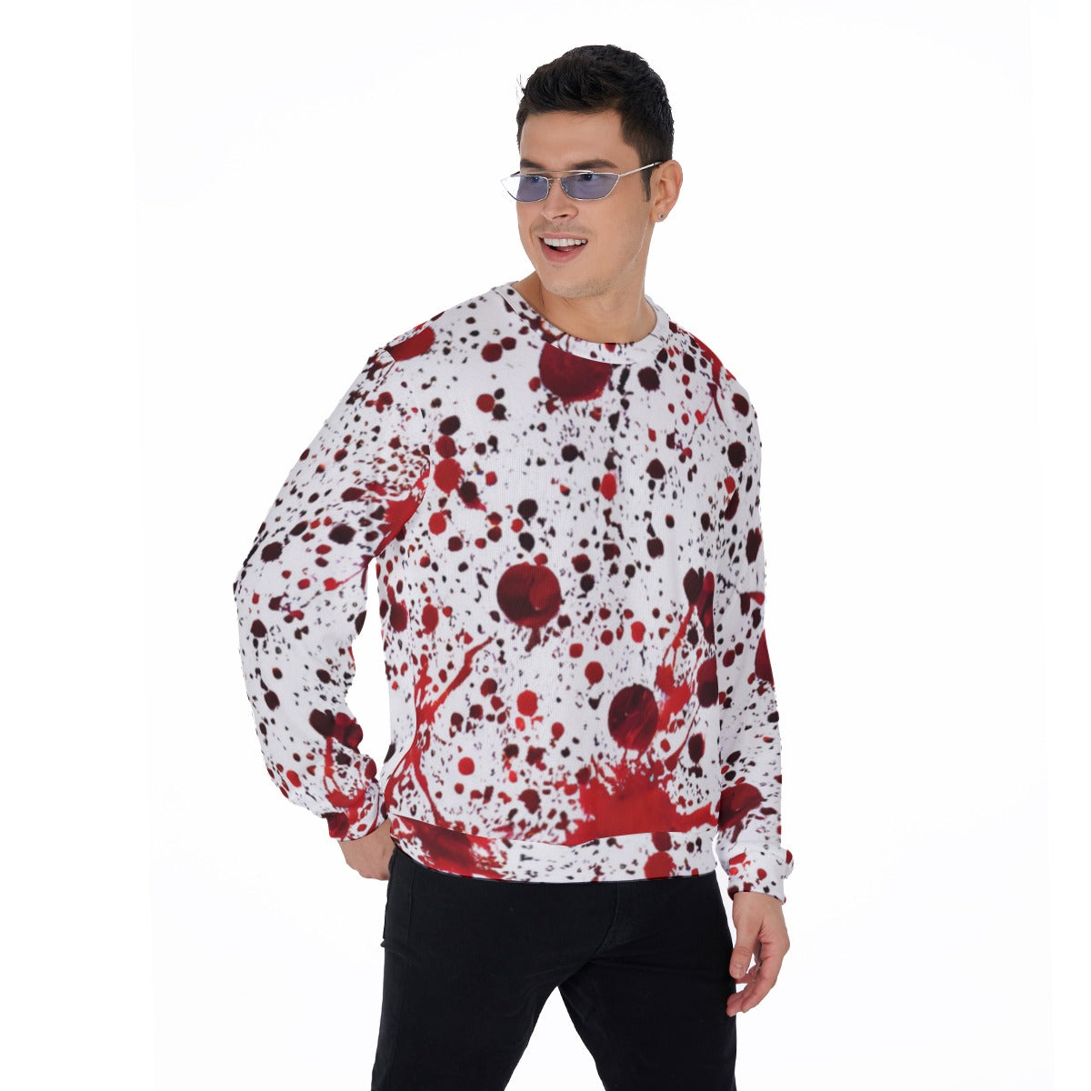 Men's True Crimes Thicken Sweater