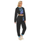 Look Pretty Play Dirty Women's Crop Sweatshirt Suit