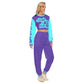 Hustle Or Struggle Women's Crop Sweatshirt Suit