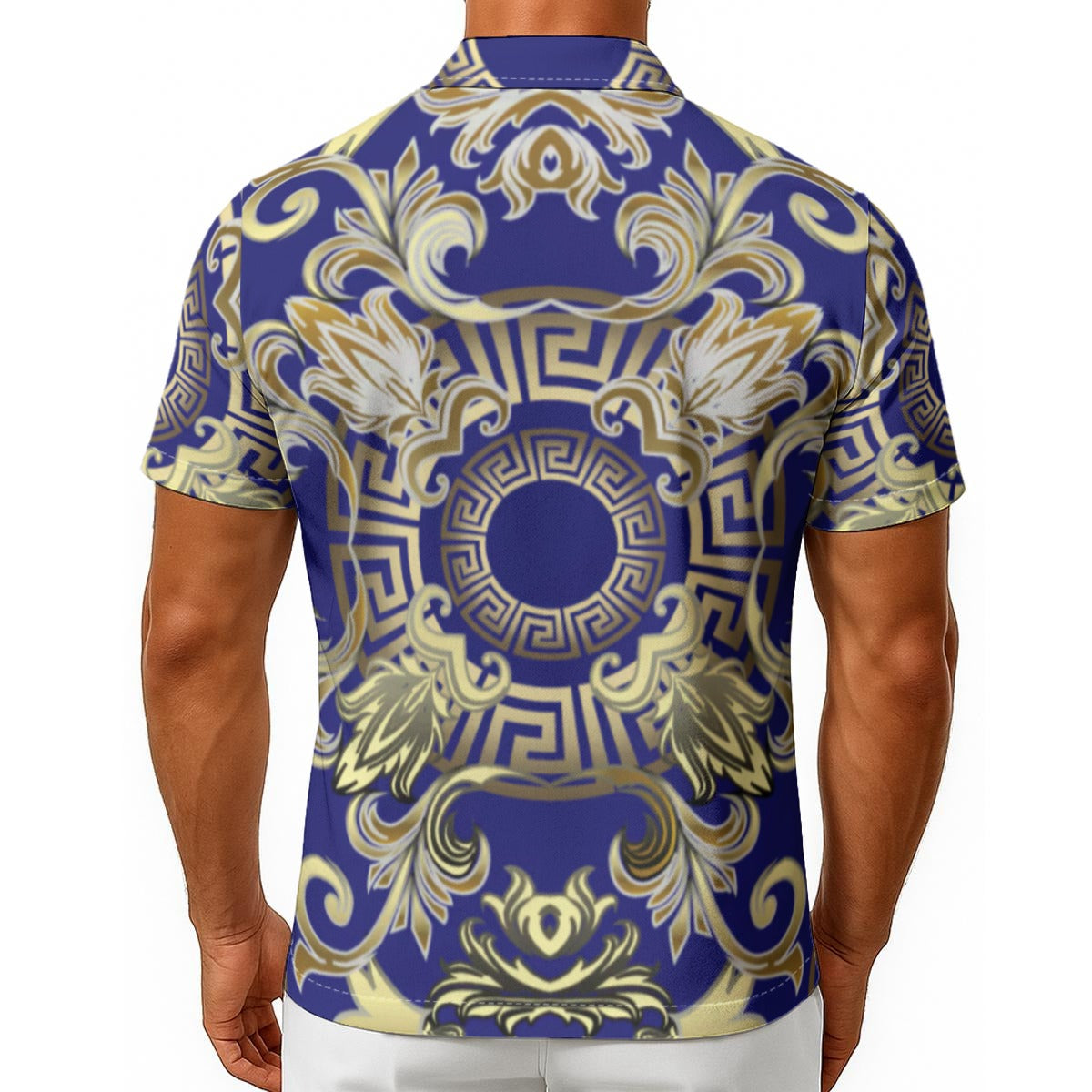 Men's Regal Mosaic Button Up
