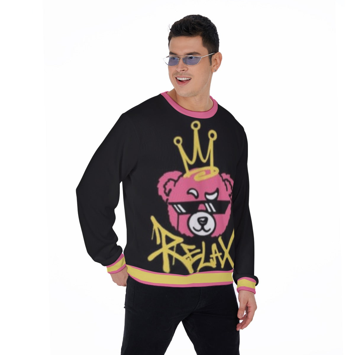 Just Chill And Relax Men's Thicken Sweater