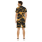 Men's Golden Chains Short Sleeve Shirt Set