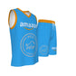Light Blue MCI 5 Amazon V Neck Basketball Suit
