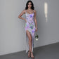 Women's Beatiful Garden Long Dress With Slit