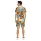 Men's Golden Chains Short Sleeve Shirt Set