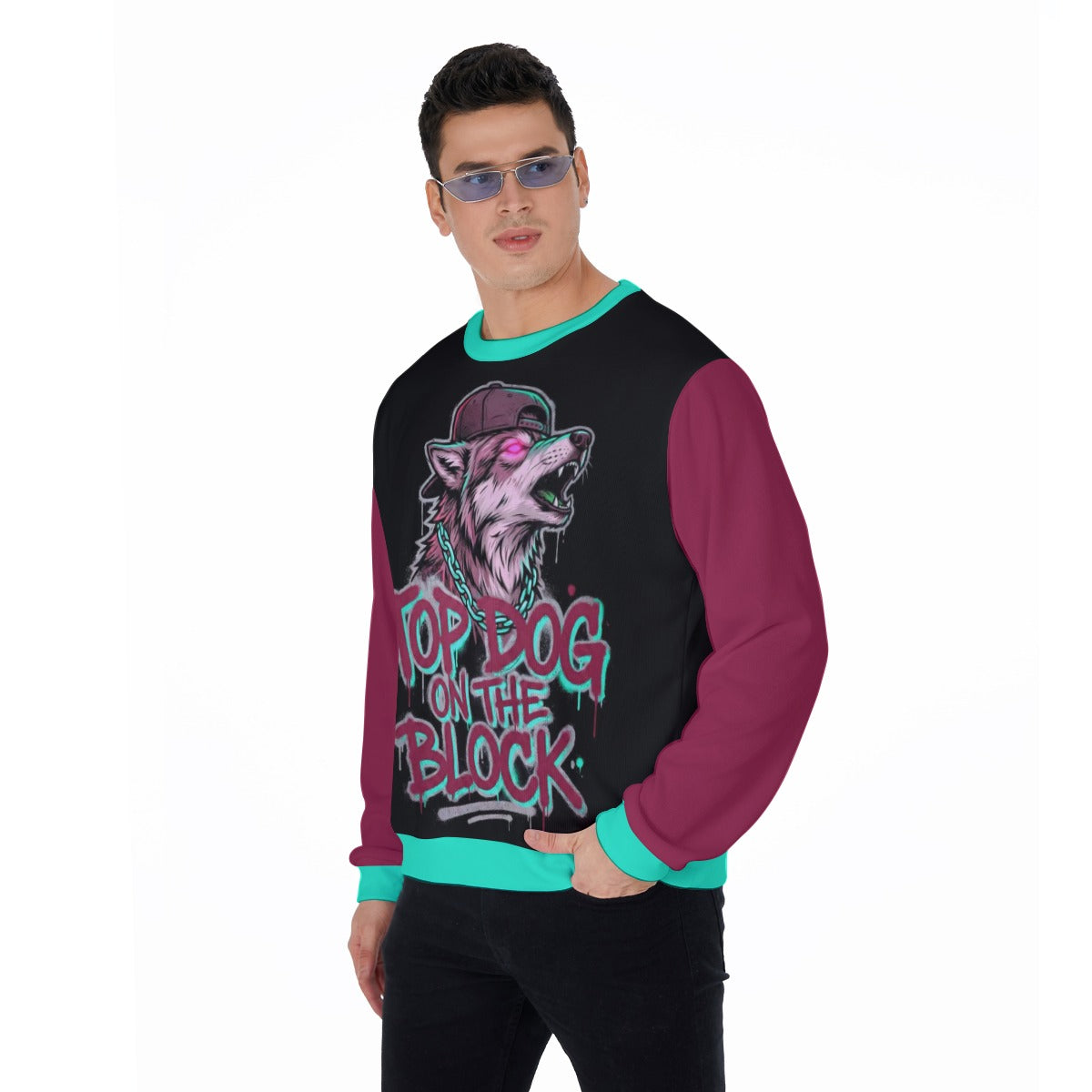 Men's Top Dog On The Block Thicken Sweater