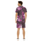 Men's Floral Short Sleeve Shirt Set