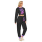 Look Pretty Play Dirty Women's Crop Sweatshirt Suit