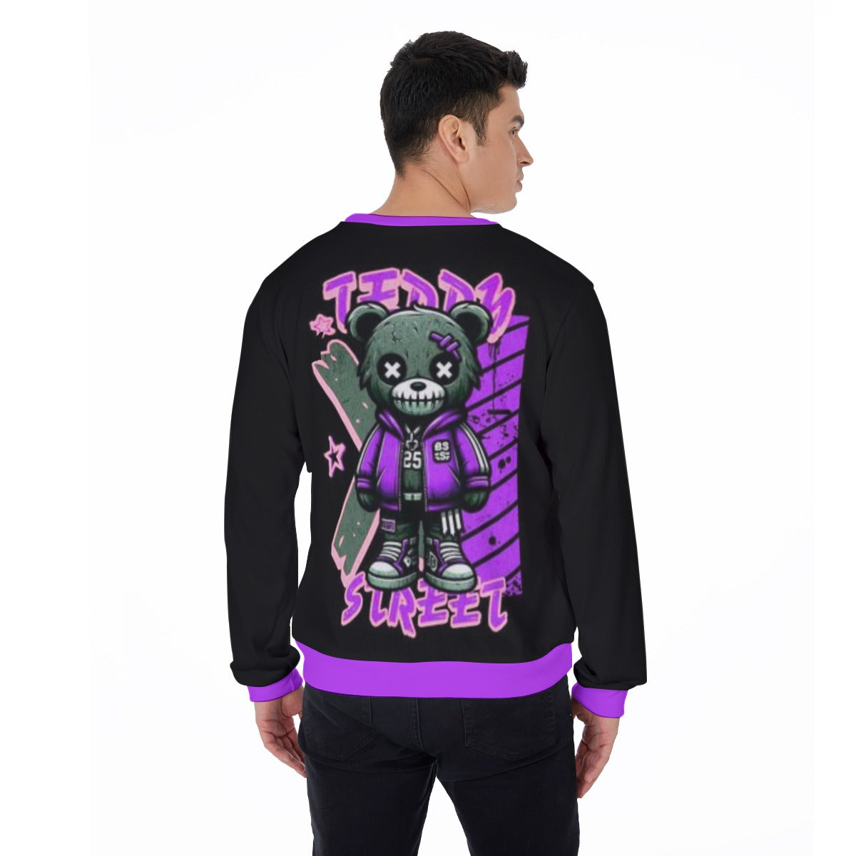 Street Teddy Men's Thicken Sweater