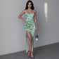 Women's Beatiful Garden Long Dress With Slit
